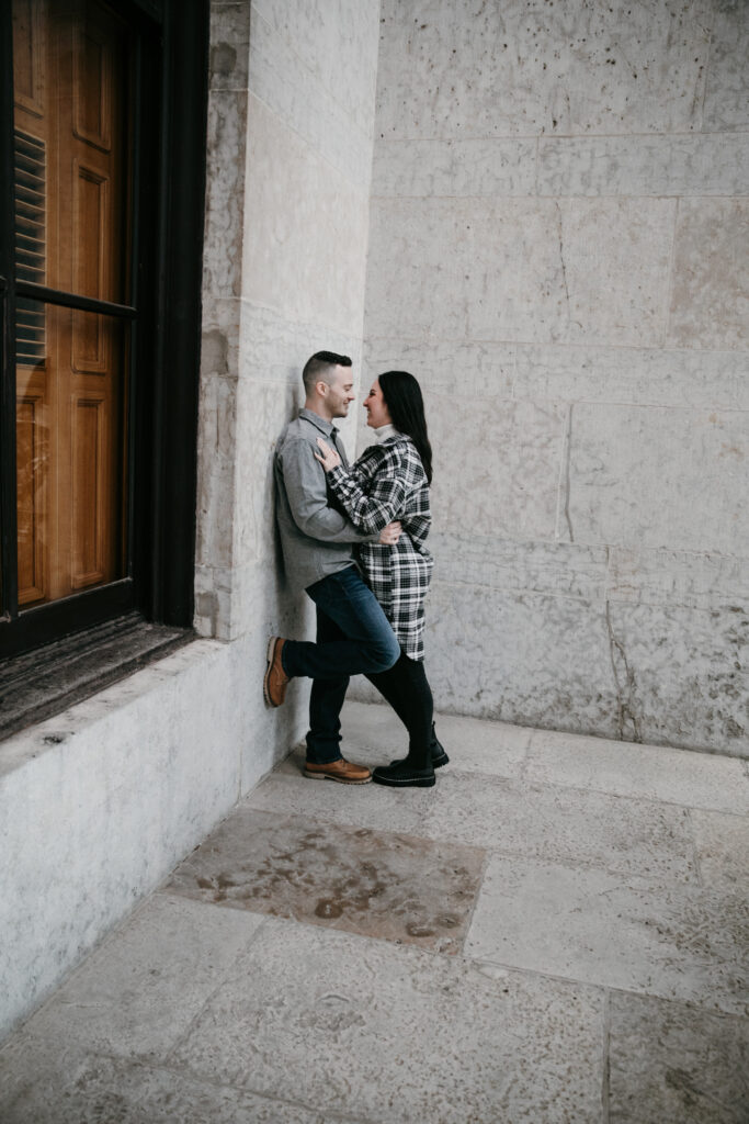 ohio statehouse couple engagement